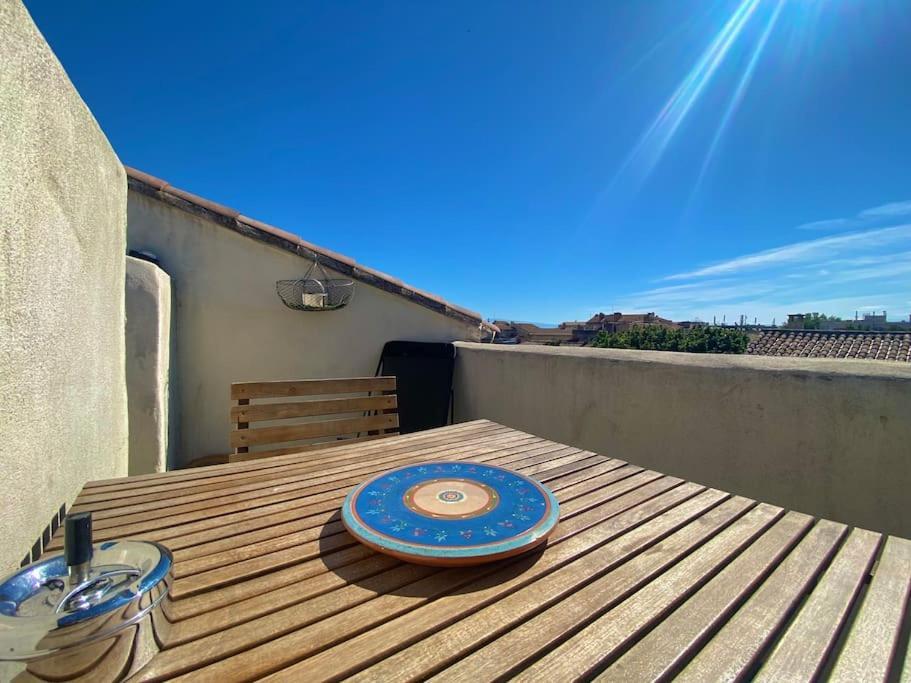 Appartement 1 Chb, Calme, Lumineux, Clim, Terrasse Avignon Exterior foto